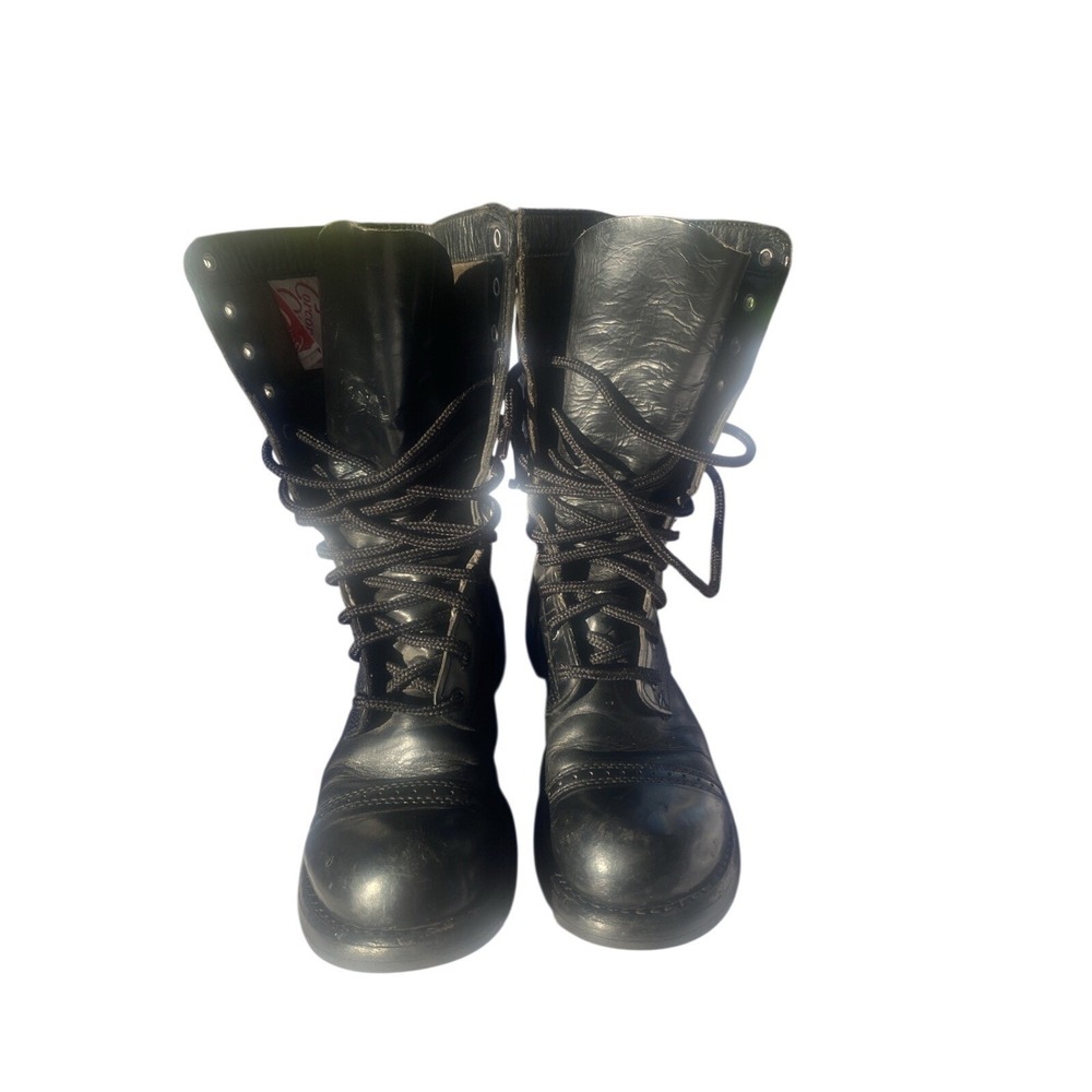 Corcoran 1500 Men's Jump Boot 10" Patent Leather Cap Toe Size See Measurements